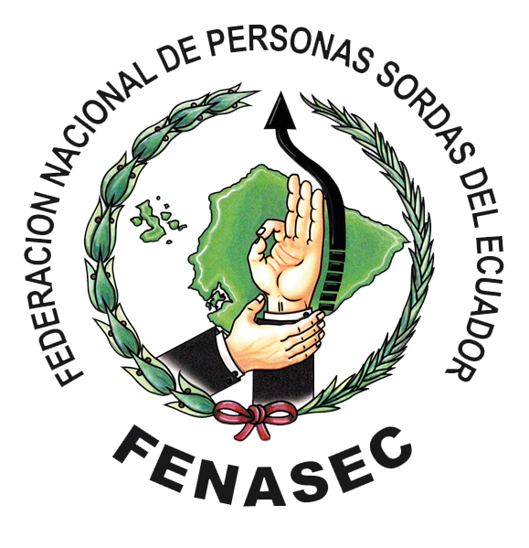 Logo Federación Nacional de Personas Sordas del Ecuador